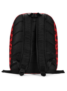 Ukiyo Streetwear Japanese Red Daruma Backpack