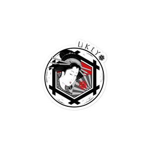 Ukiyo Streetwear Geisha Fan Dance Decal