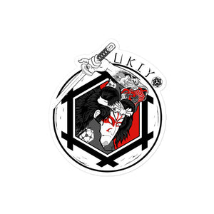 Ukiyo Streetwear Samurai Decal