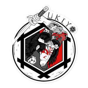 Ukiyo Streetwear Samurai Decal